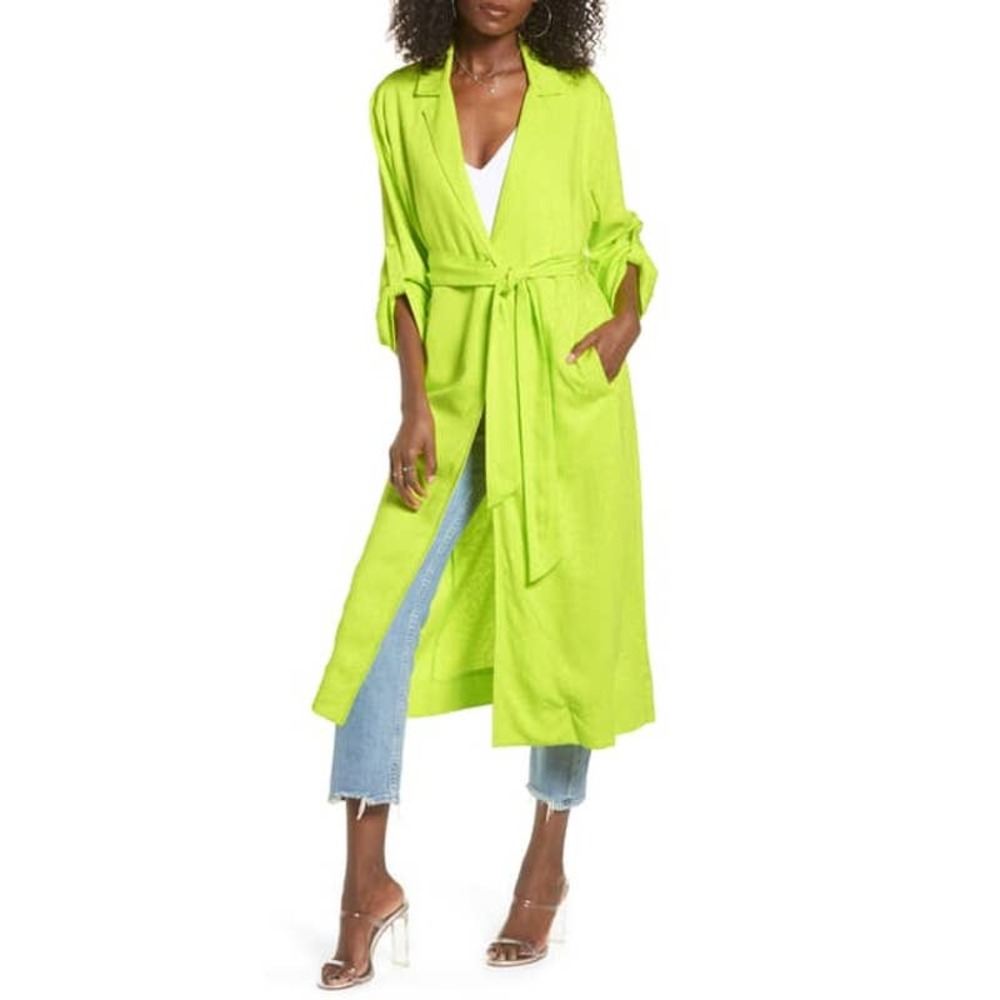 AFRM Lime Green Hendrix Duster XL